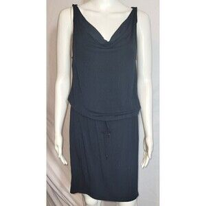Banana Republic Sleeveless Blouson Cowl Neck Dress Size S
